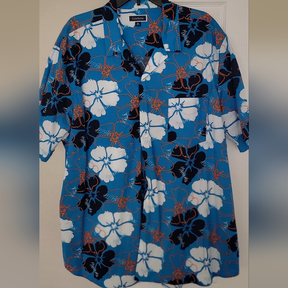 Men's 3xl Hawaiian short sleeve button-down